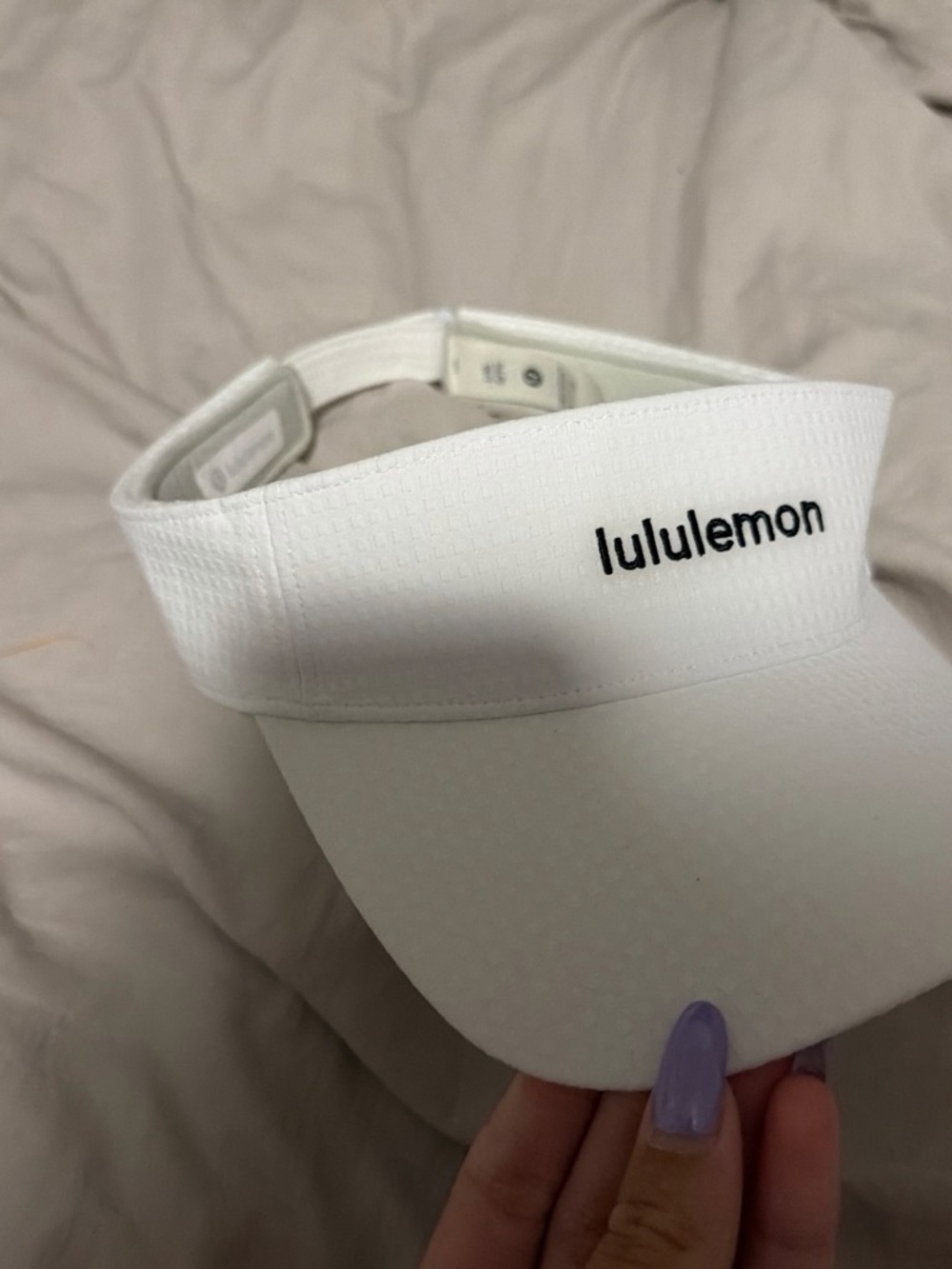 lululemon athletica White Performance Visor